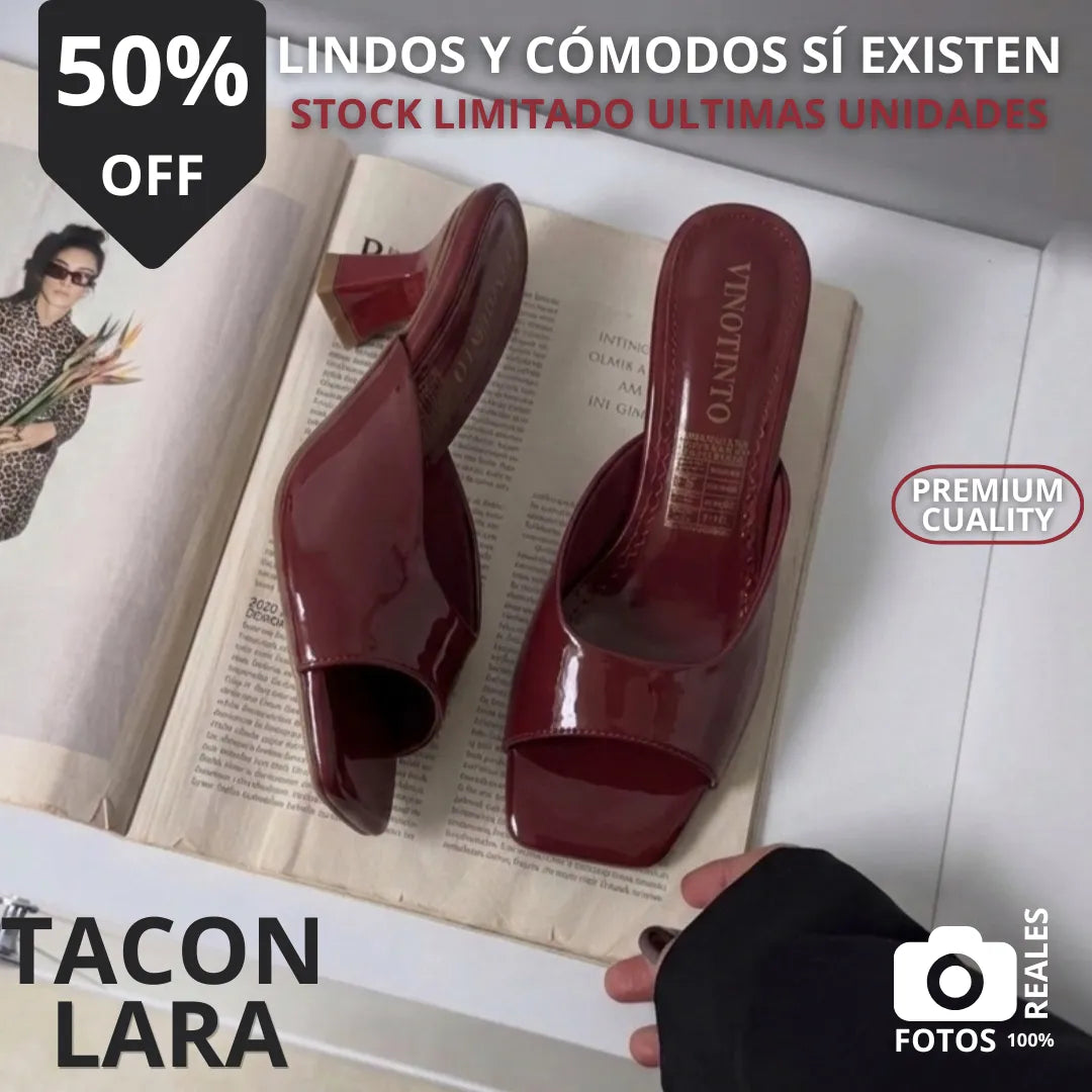 Tacón Lara 3/2: Elegancia que transforma cualquier look ✨
