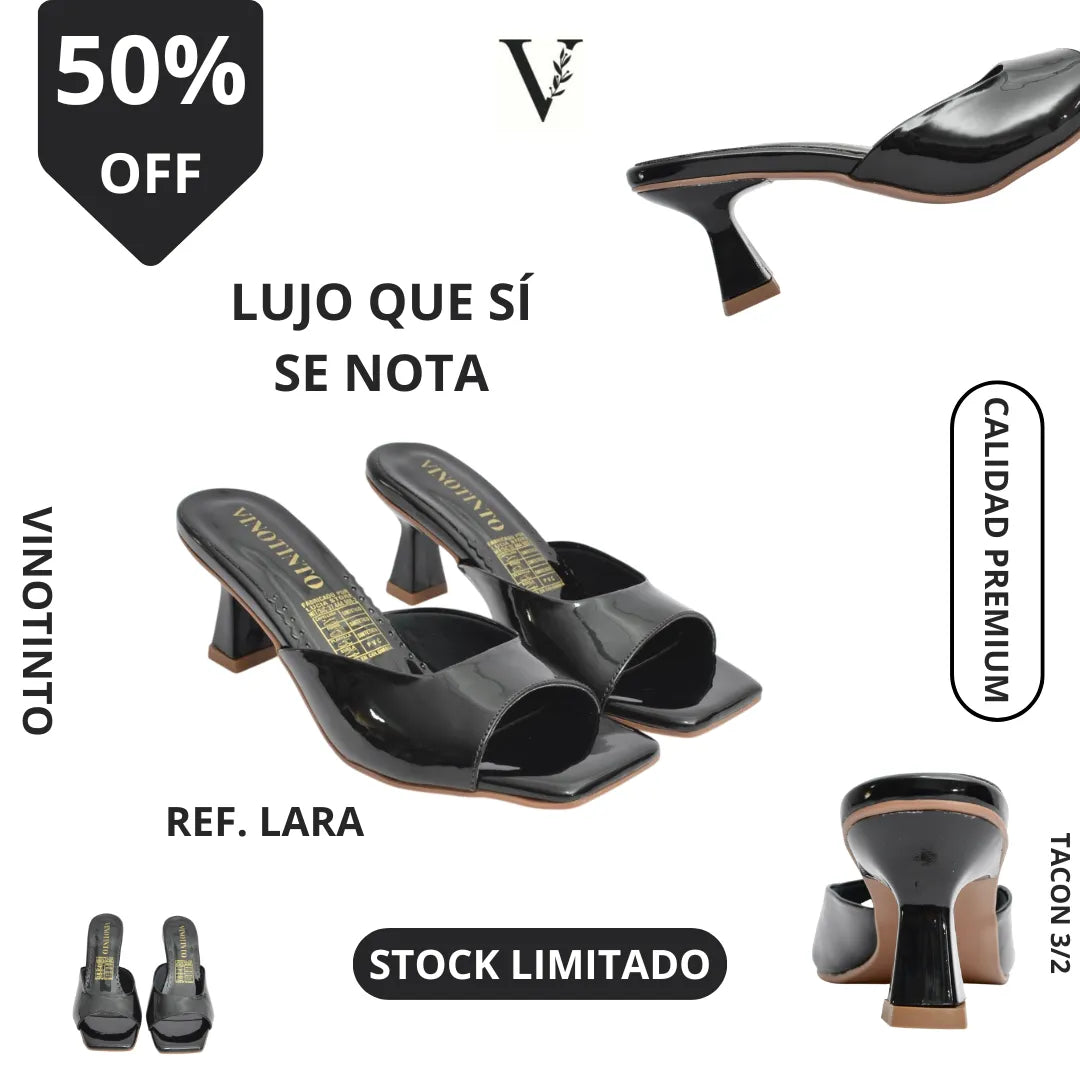 Tacón Lara 3/2: Elegancia que transforma cualquier look ✨