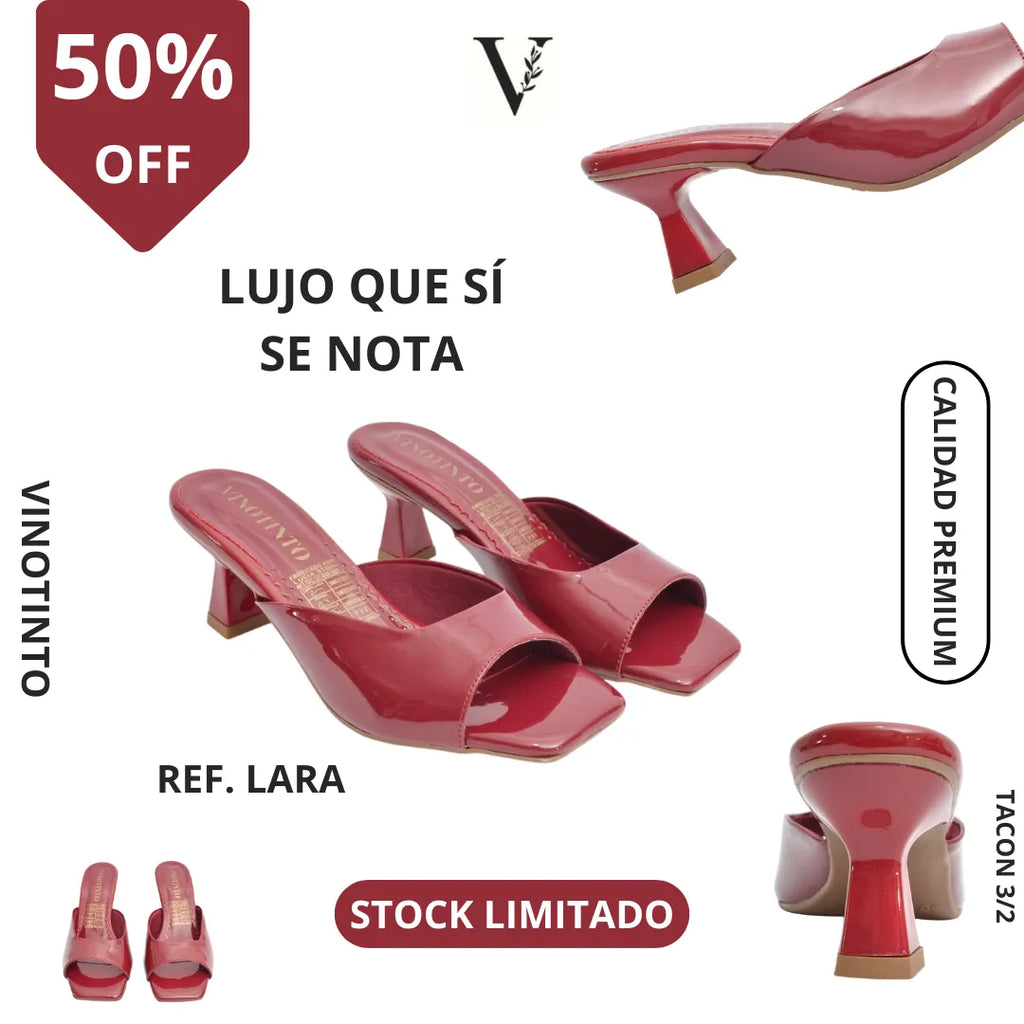 Tacón Lara 3/2: Elegancia que transforma cualquier look ✨