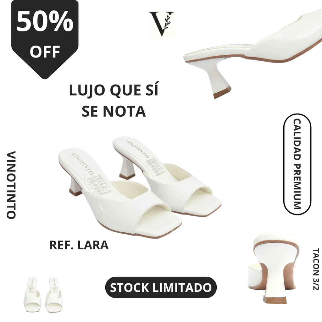Tacón Lara 3/2: Elegancia que transforma cualquier look ✨