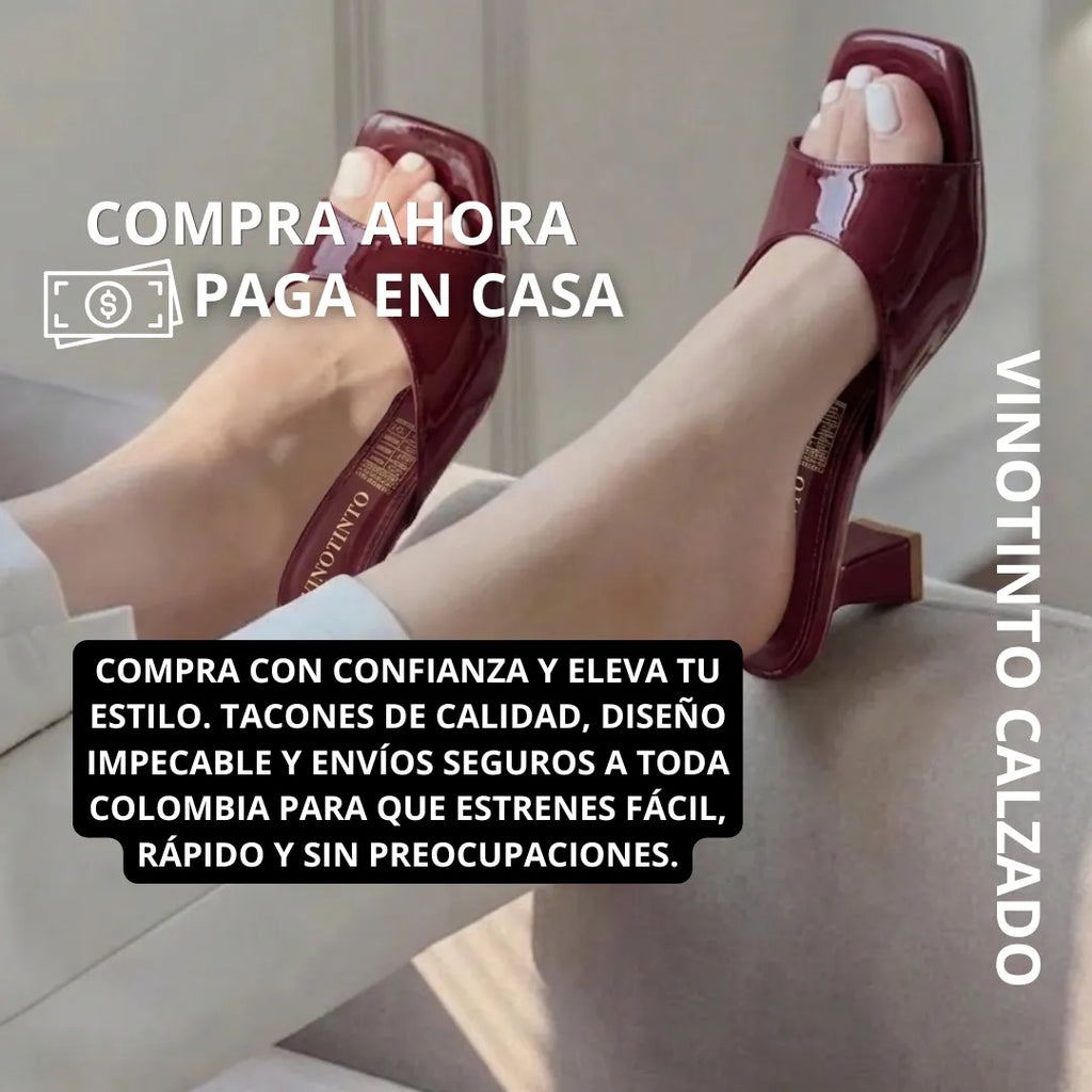 Tacón Lara 3/2: Elegancia que transforma cualquier look ✨